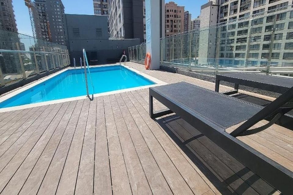 Seasonal outdoor pool