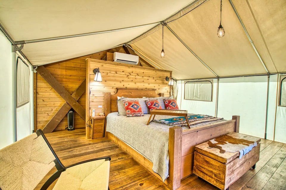 Bedroom. Interior and views may vary based on location and availability.