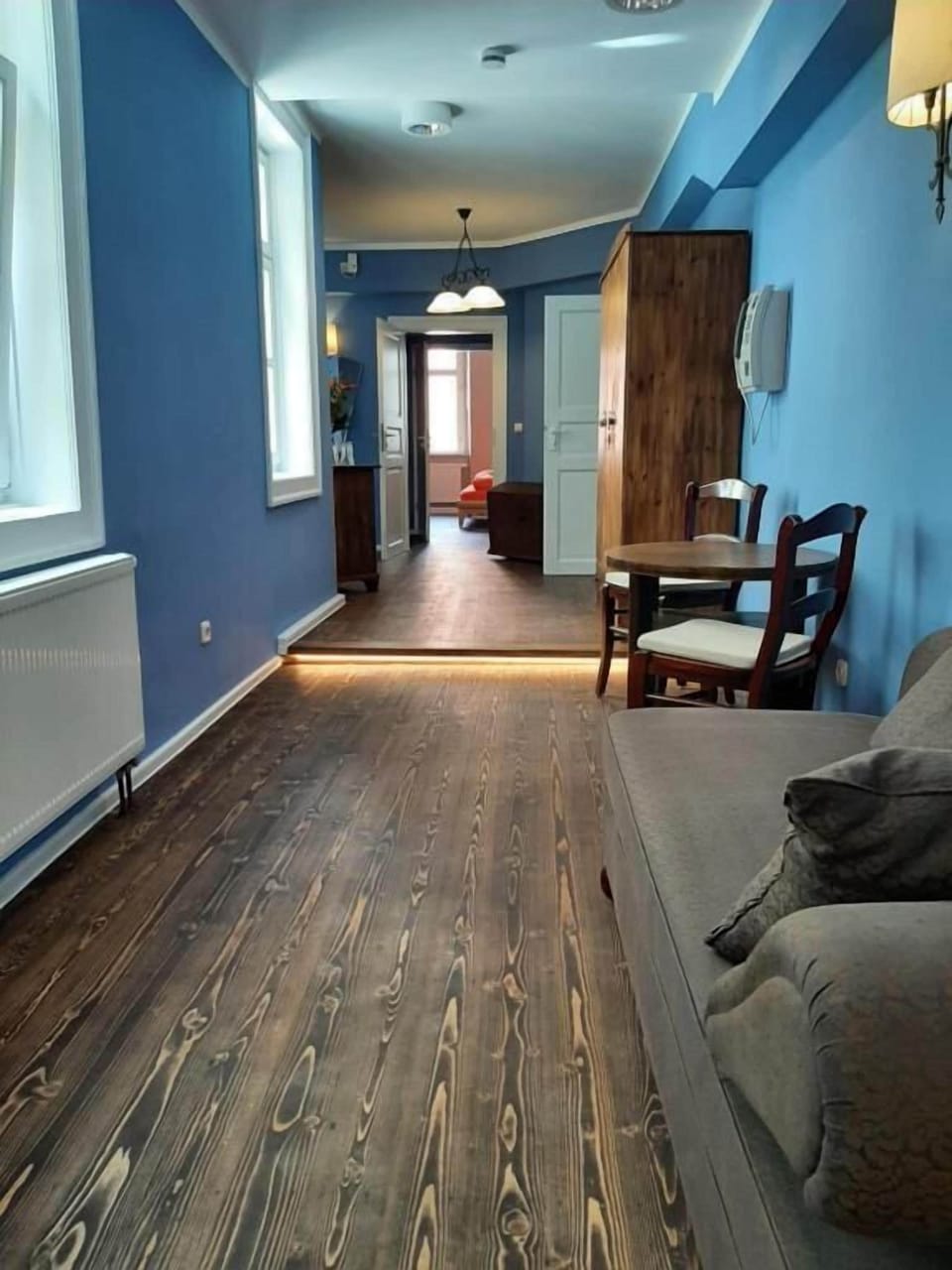 Standard Double Room, City View | Living area | TV