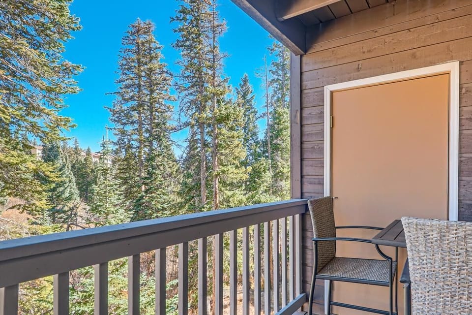 Private deck in nature