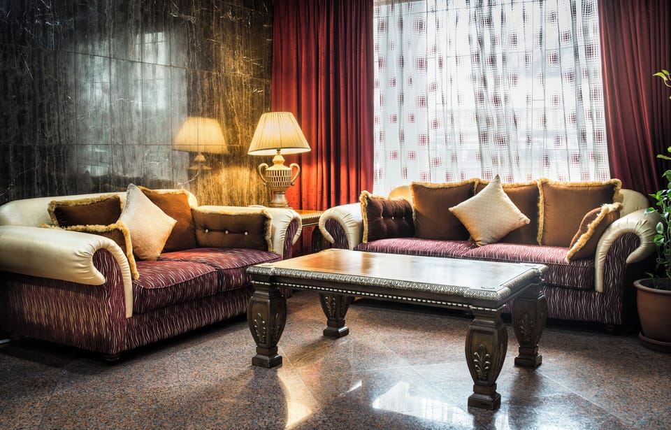 Lobby sitting area