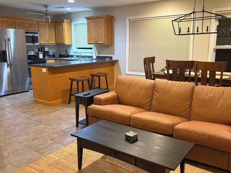 Open concept living space