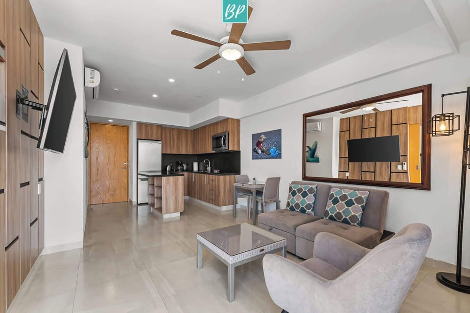 Open-Concept Living Area