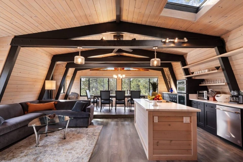 Top floor Living Area and Kitchen
