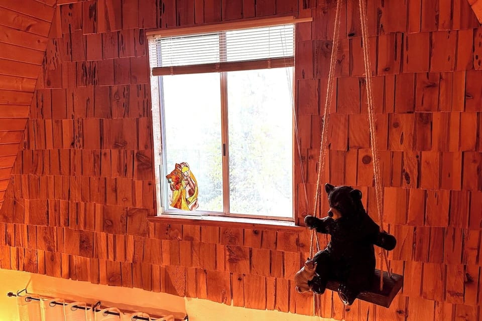 Bear on Swing By Loft