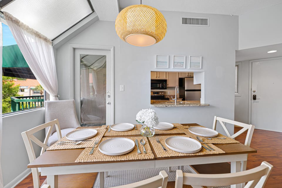 Gather around the table and share stories from the day!