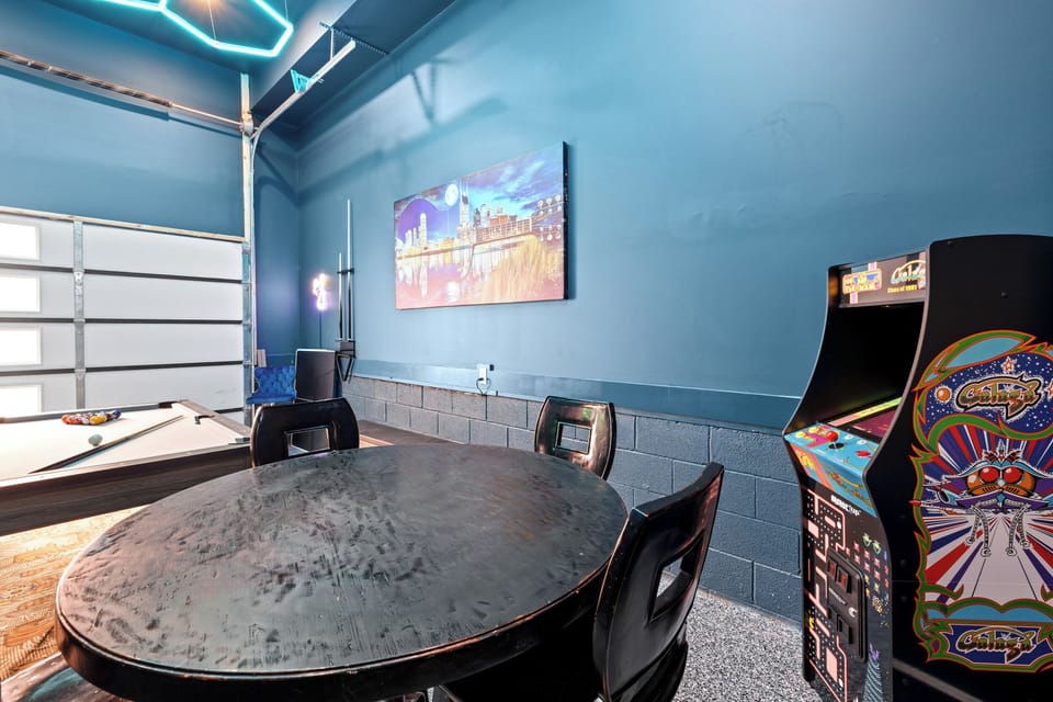 Grab a seat at the card table and settle in for a few hands with the group.