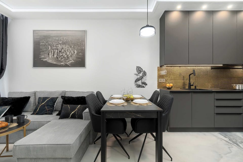 A modern living area designed for relaxing, watching TV, or spending quality time together.