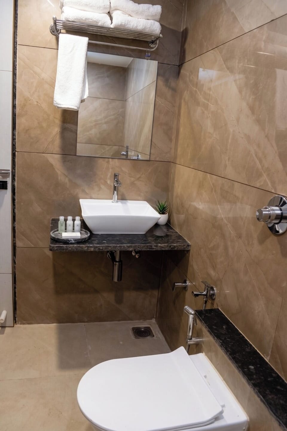 Deluxe Room | Bathroom | Shower, free toiletries, towels, toilet paper
