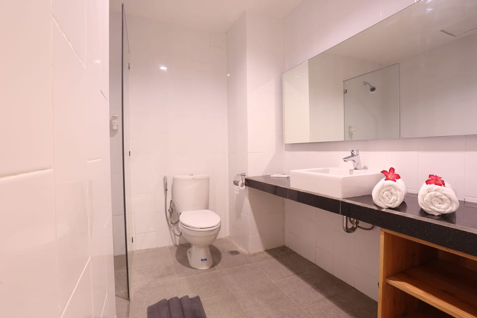Deluxe Room | Bathroom | Shower, free toiletries, towels