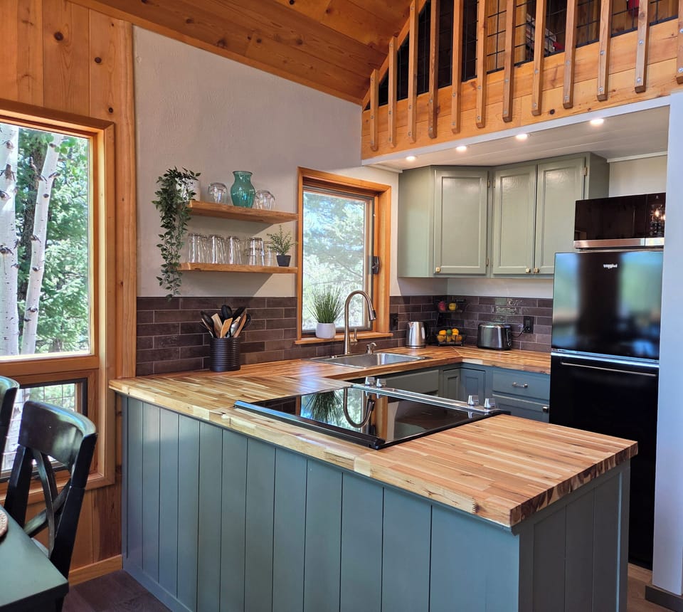 Remodeled kitchen