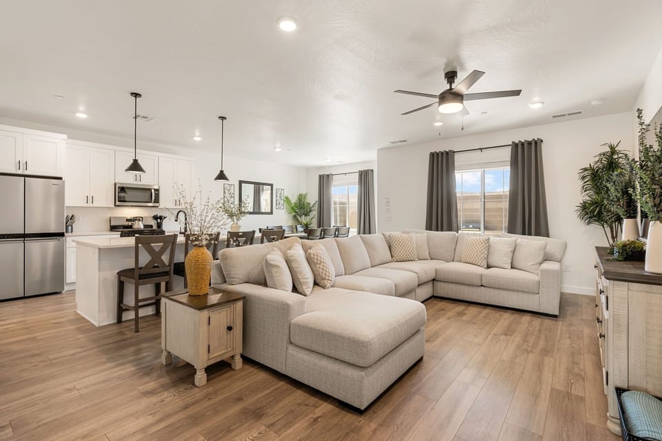 Townhome, 4 Bedrooms | Living area | Smart TV
