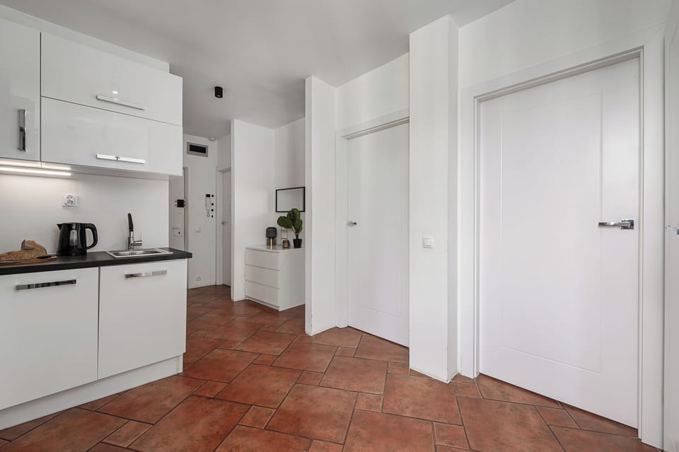Comfort Apartment, 3 Bedrooms, City View | Private kitchen | Electric kettle, highchair, griddle, eco-friendly cleaning products