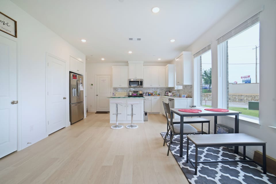 House, Patio | Private kitchen