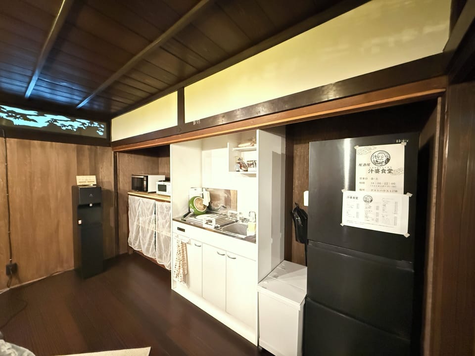Shared fridge, shared microwave