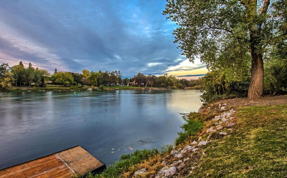 The Sacramento River is full of the fish and wildlife including beavers and otters, geese and ducks