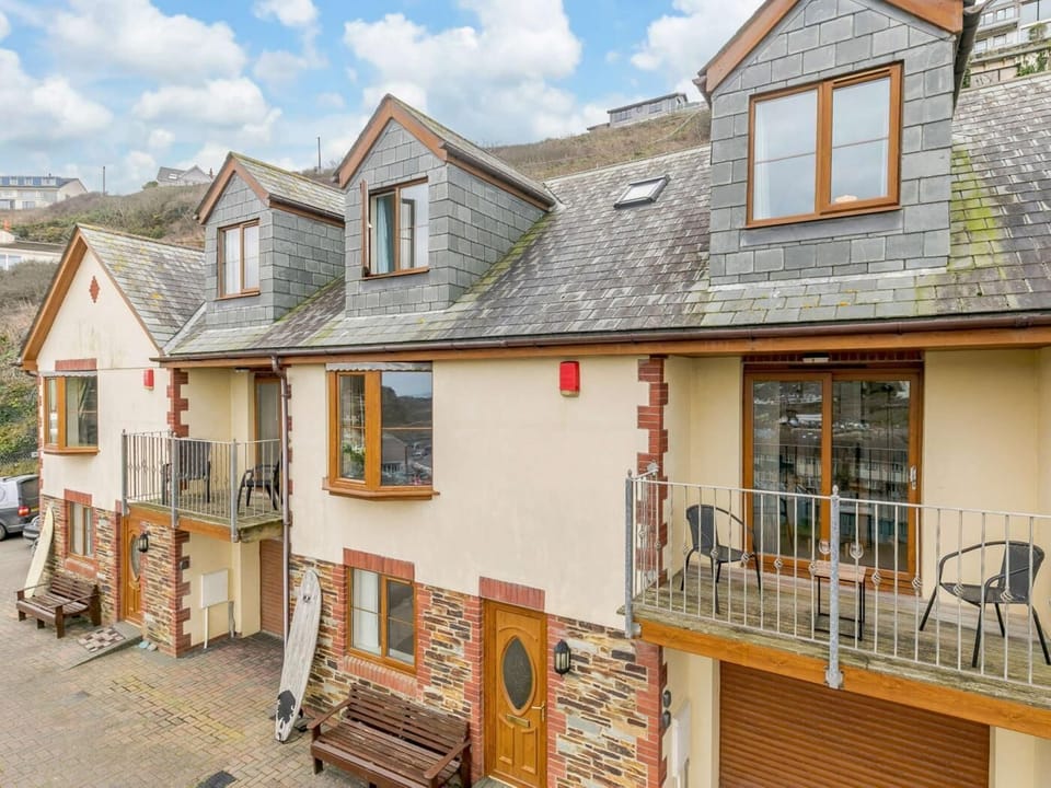 The front aspect of this property with plenty of dedicated parking
