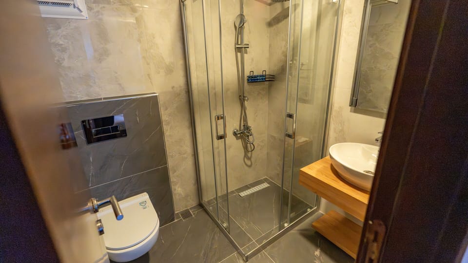 Standard Triple Room | Bathroom | Shower, free toiletries, hair dryer, slippers
