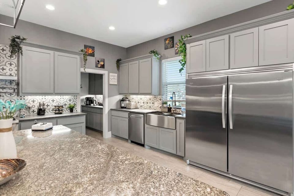 A chef-ready kitchen with premium appliances, generous prep space, and room for everyone.