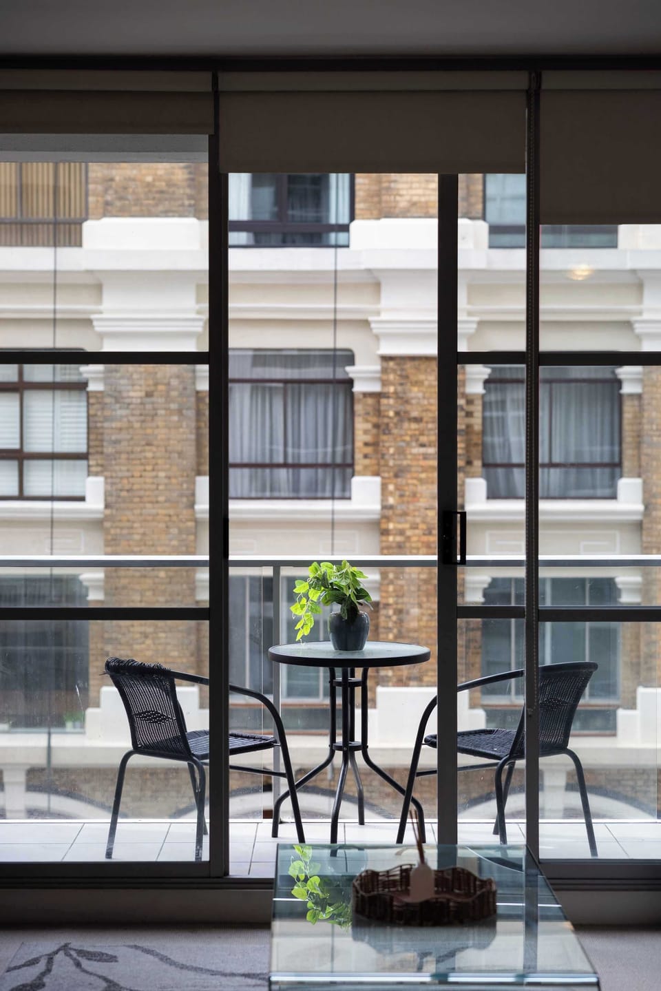 Your private balcony.