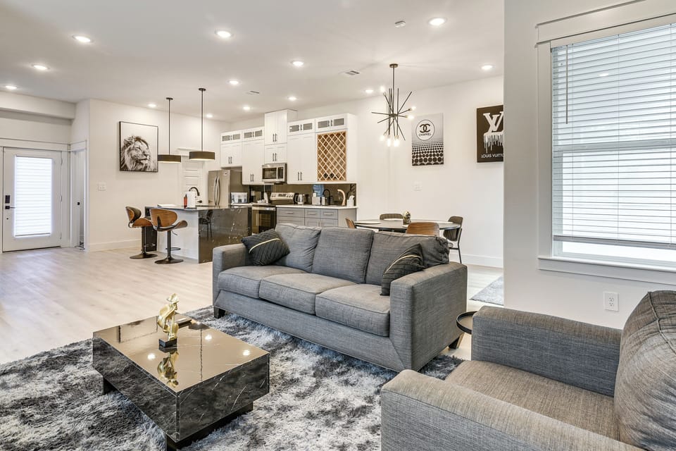Living Room | 1st Floor | Full Sleeper Sofa