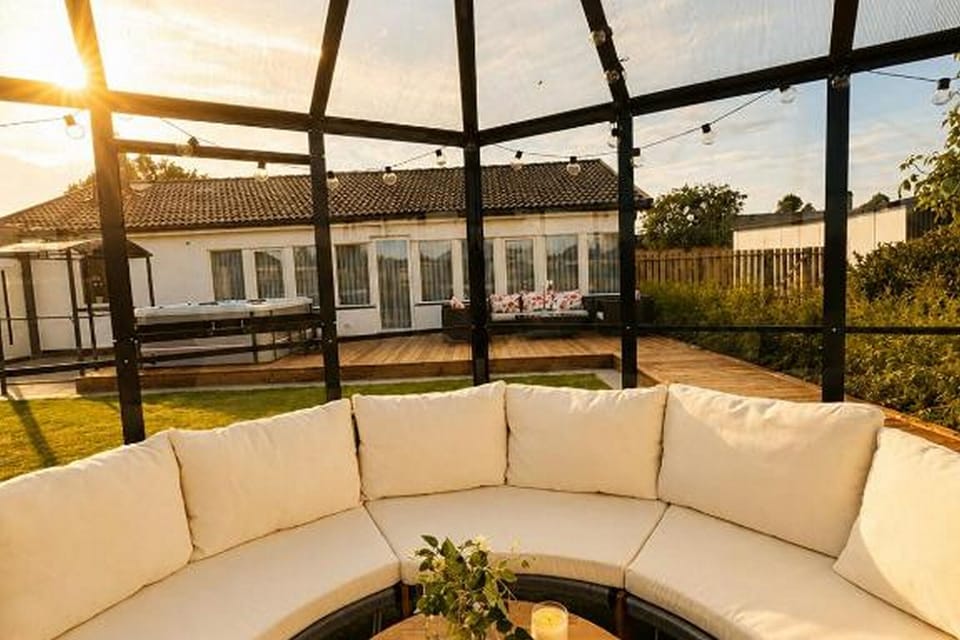 Family House, 3 Bedrooms, 2 Bathrooms (SeaVista Trelleborg Sea View &) | Terrace/patio