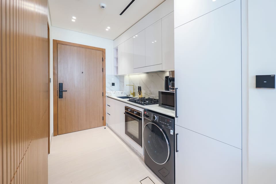 Apartment, City View | Private kitchen