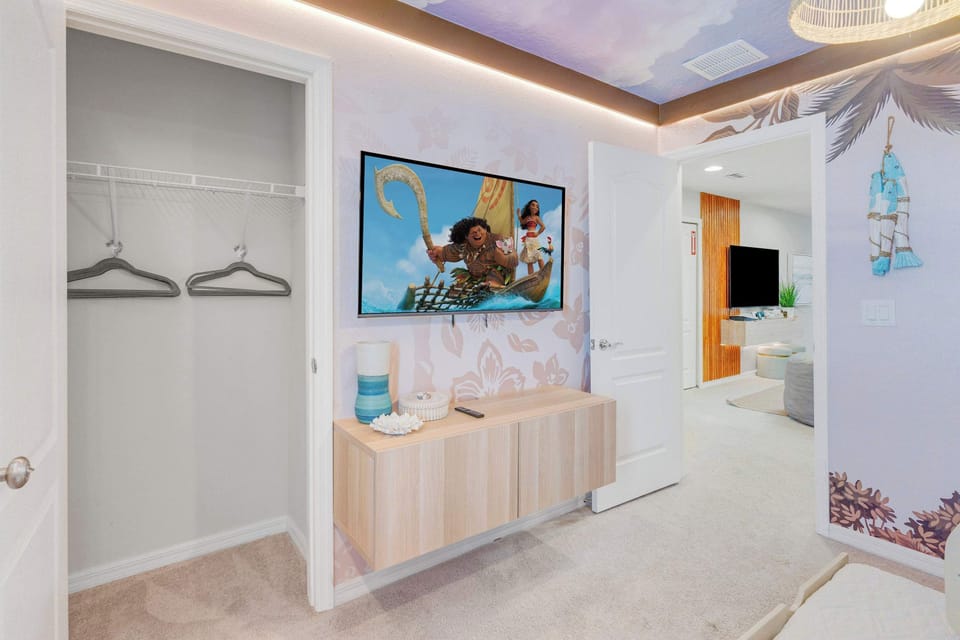 Clutter-free vacationing: unpack all your shopping finds with ease and comfort.