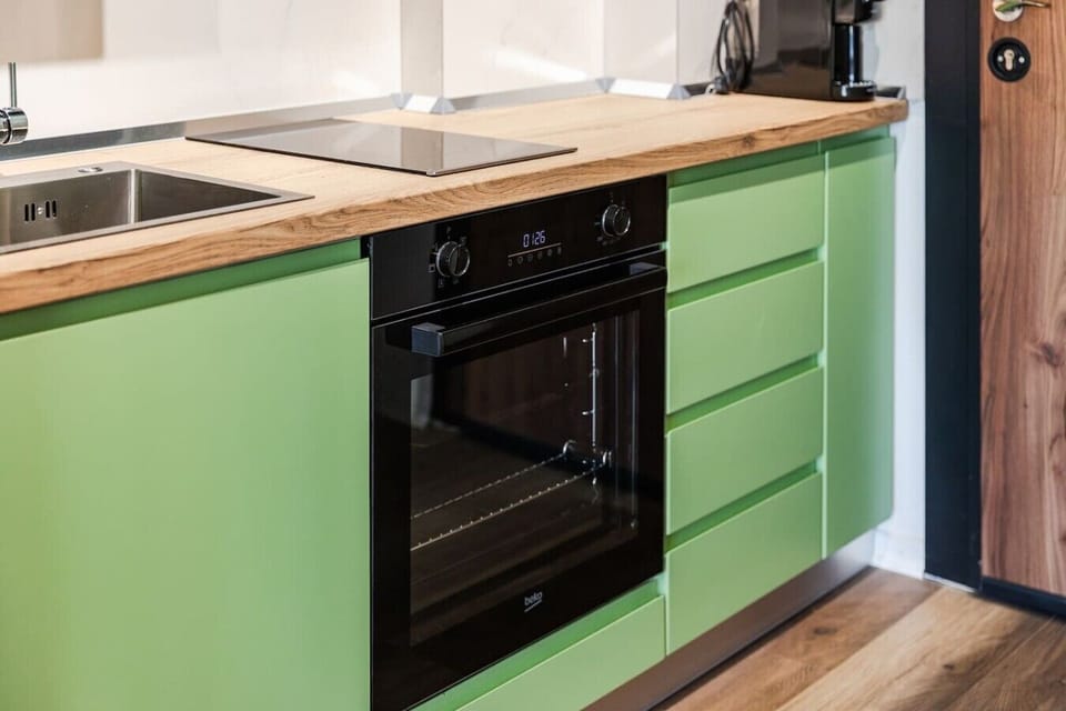 Fully-equipped kitchen details