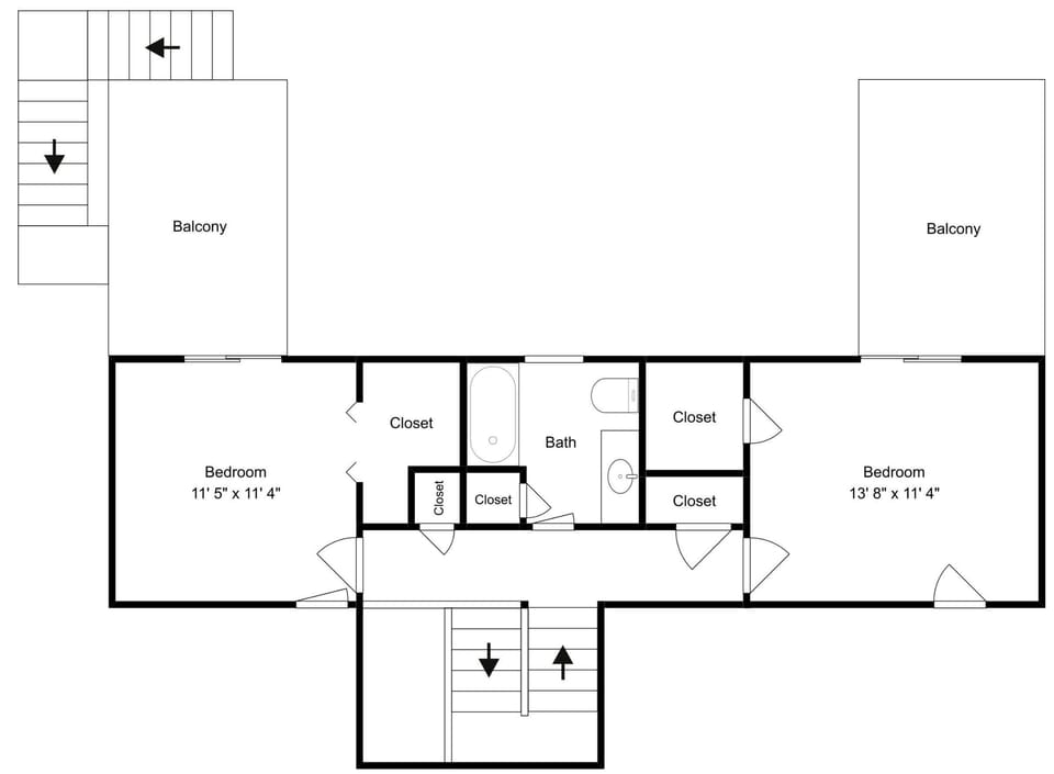 Floor Plan - Second Floor