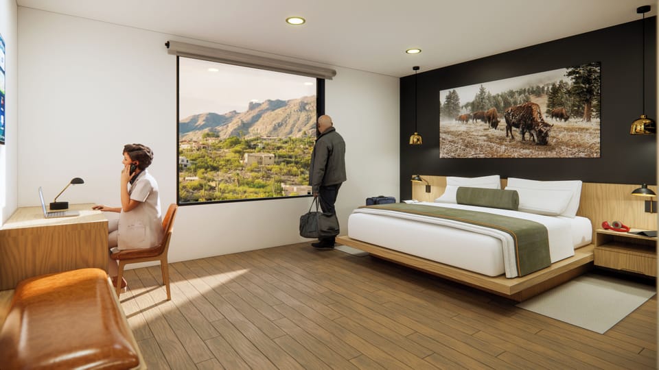 Room, 1 King Bed, Mountainside | Desk, WiFi (free)