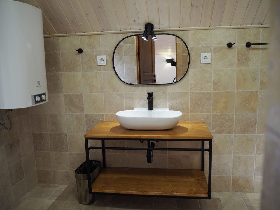 Triple Room | Bathroom | Shower, hair dryer, towels