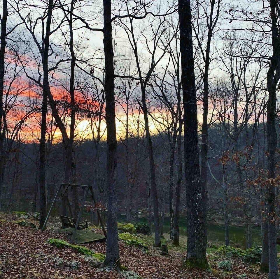 Crooked Creek sunset 