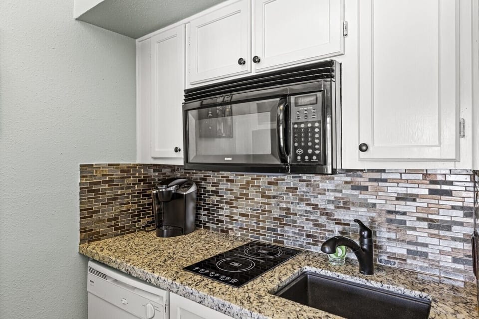 Connect over a home-cooked meal in this cozy kitchen