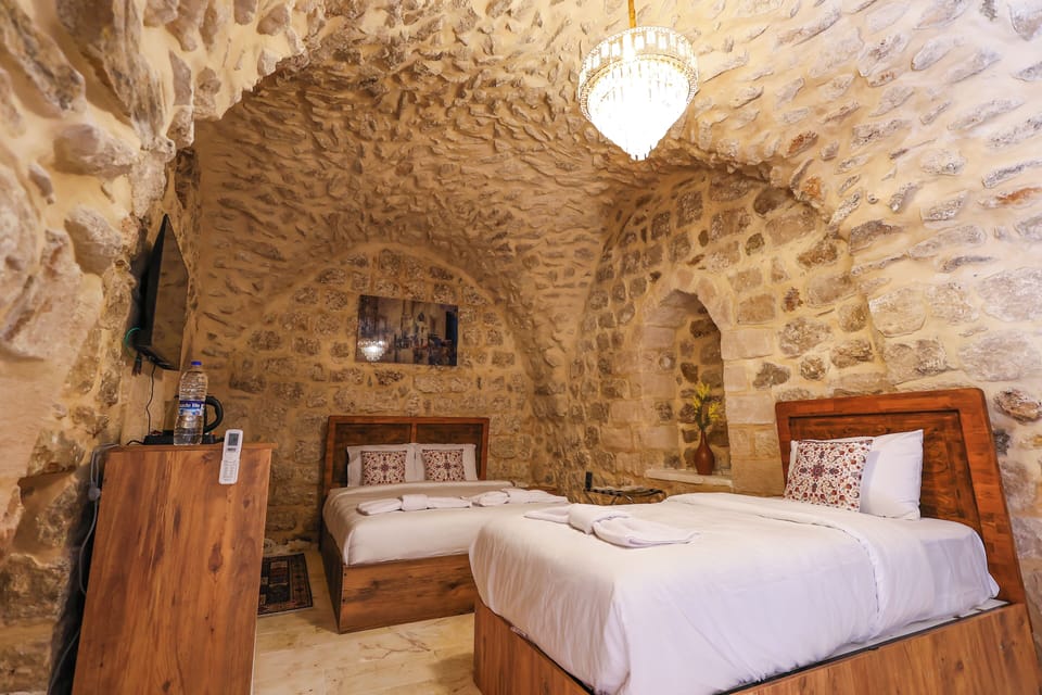 Deluxe Triple Room, Courtyard View | Premium bedding, in-room safe, desk, laptop workspace
