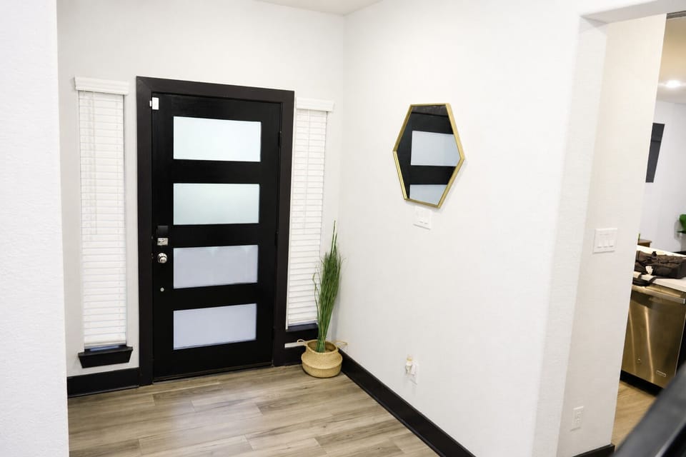 A bright and welcoming entryway that sets the tone for a comfortable stay.