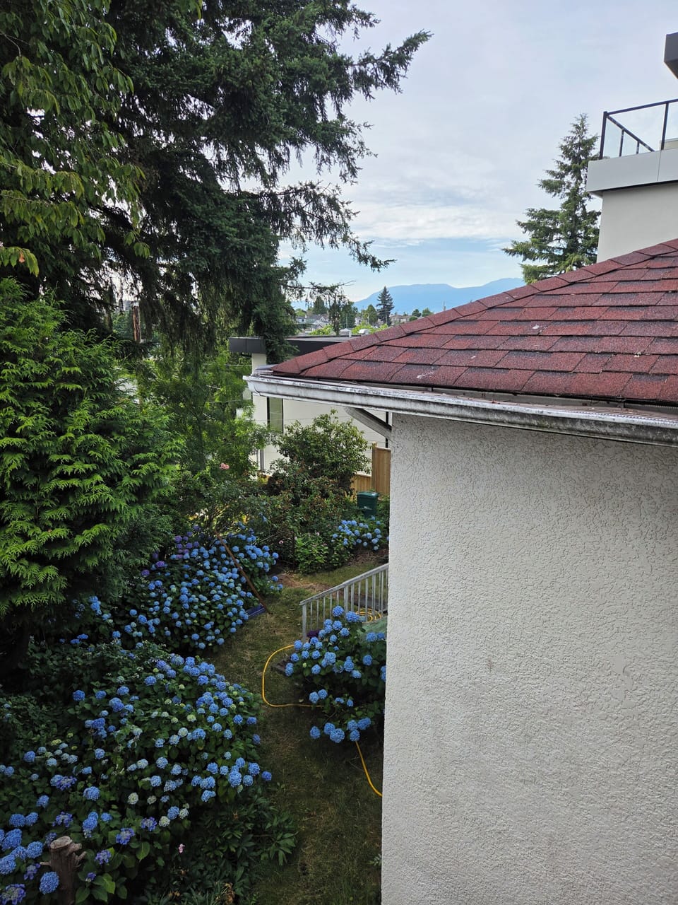 View from the bedroom.