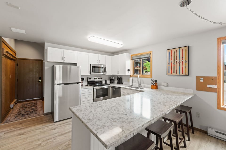 Spacious kitchen