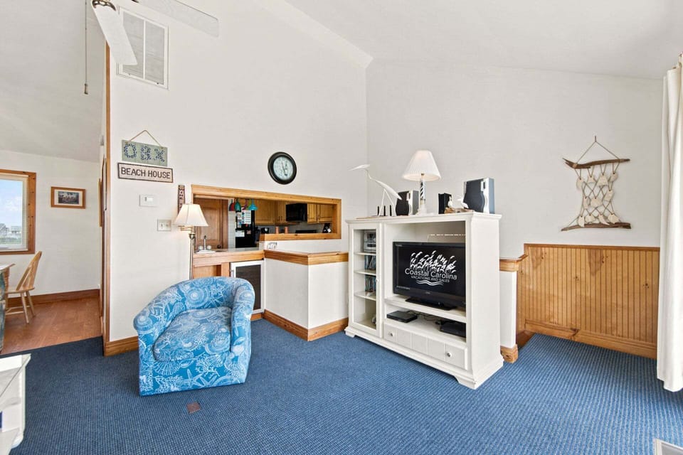 ACF: My Kind of Townhome | Living Area - Deck Access (Fireplace not for guest use)