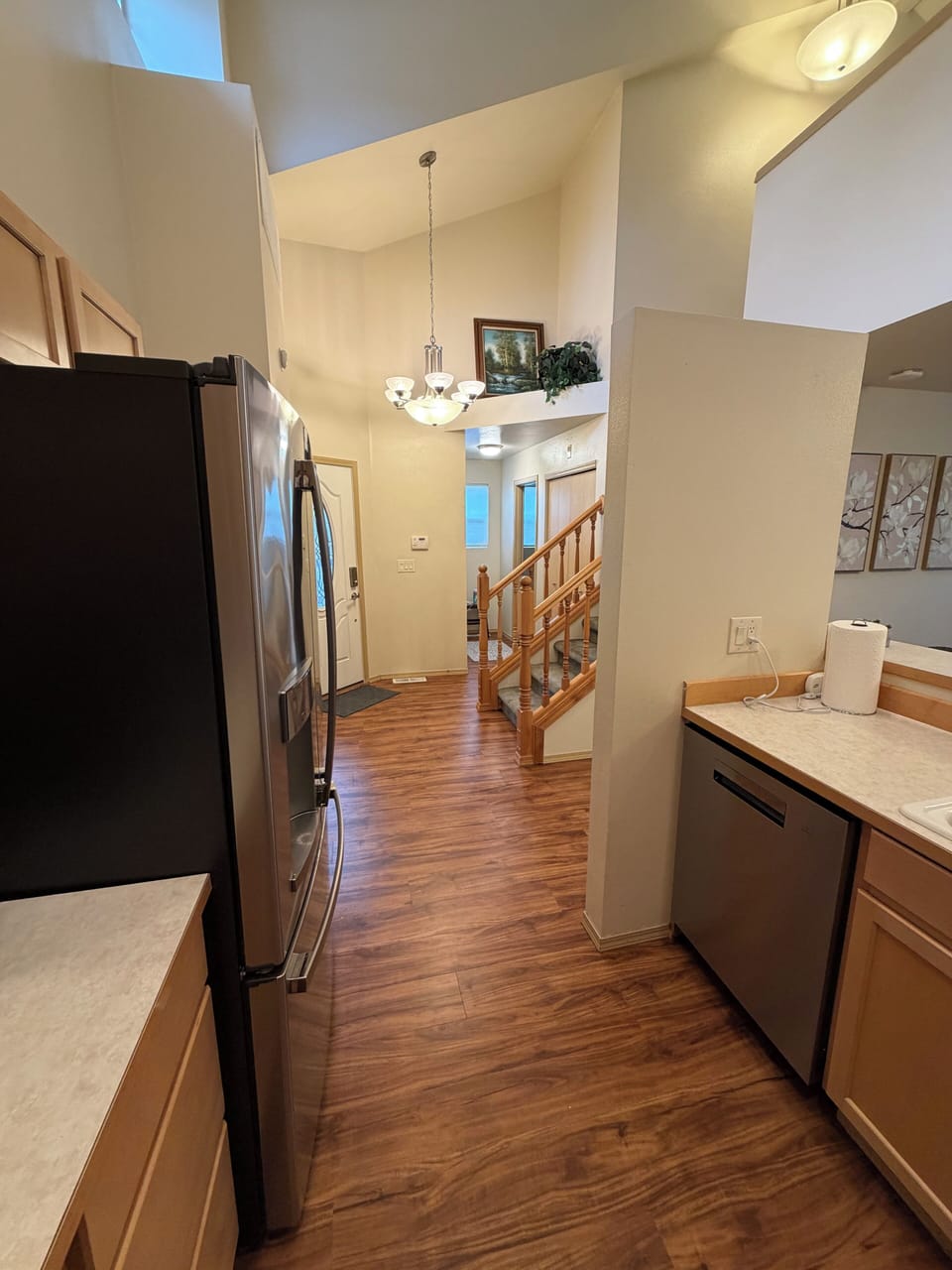 Kitchen view - left