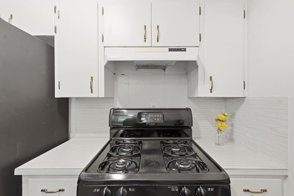 Perfect for families and extended stays with everything needed for home-style cooking.