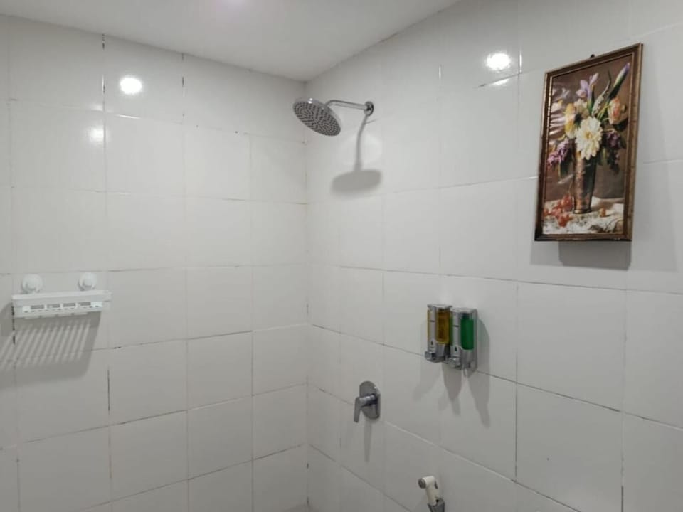 Shower, towels
