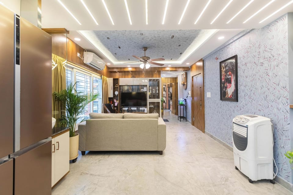 Apartment (2 Bedrooms) | Living area | 44-inch TV with digital channels