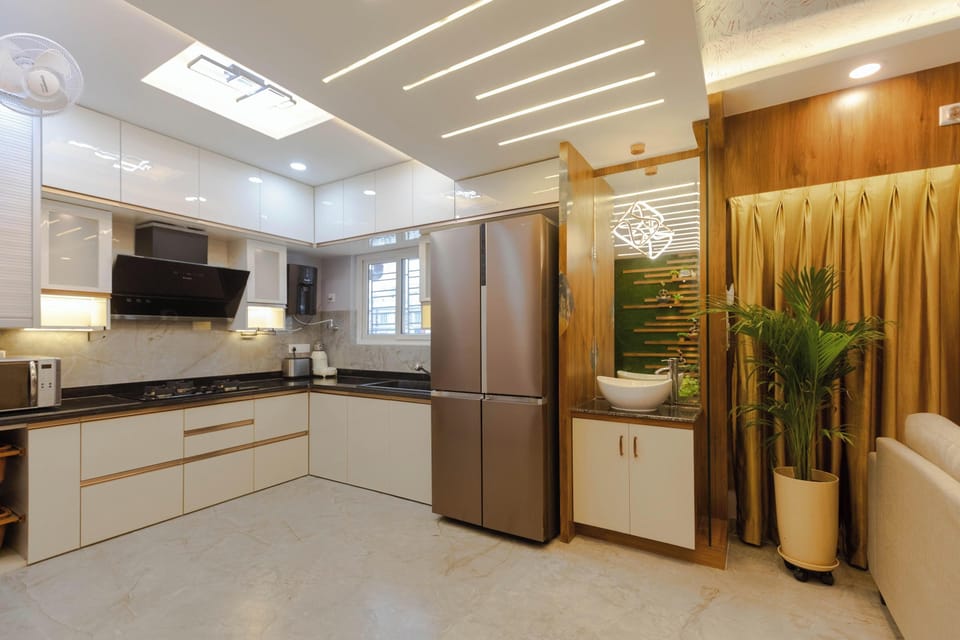 Apartment (2 Bedrooms) | Private kitchen | Microwave, blender, cookware/dishes/utensils