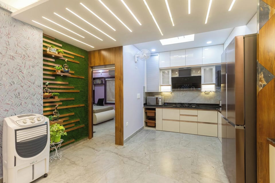 Apartment (2 Bedrooms) | Private kitchen | Microwave, blender, cookware/dishes/utensils