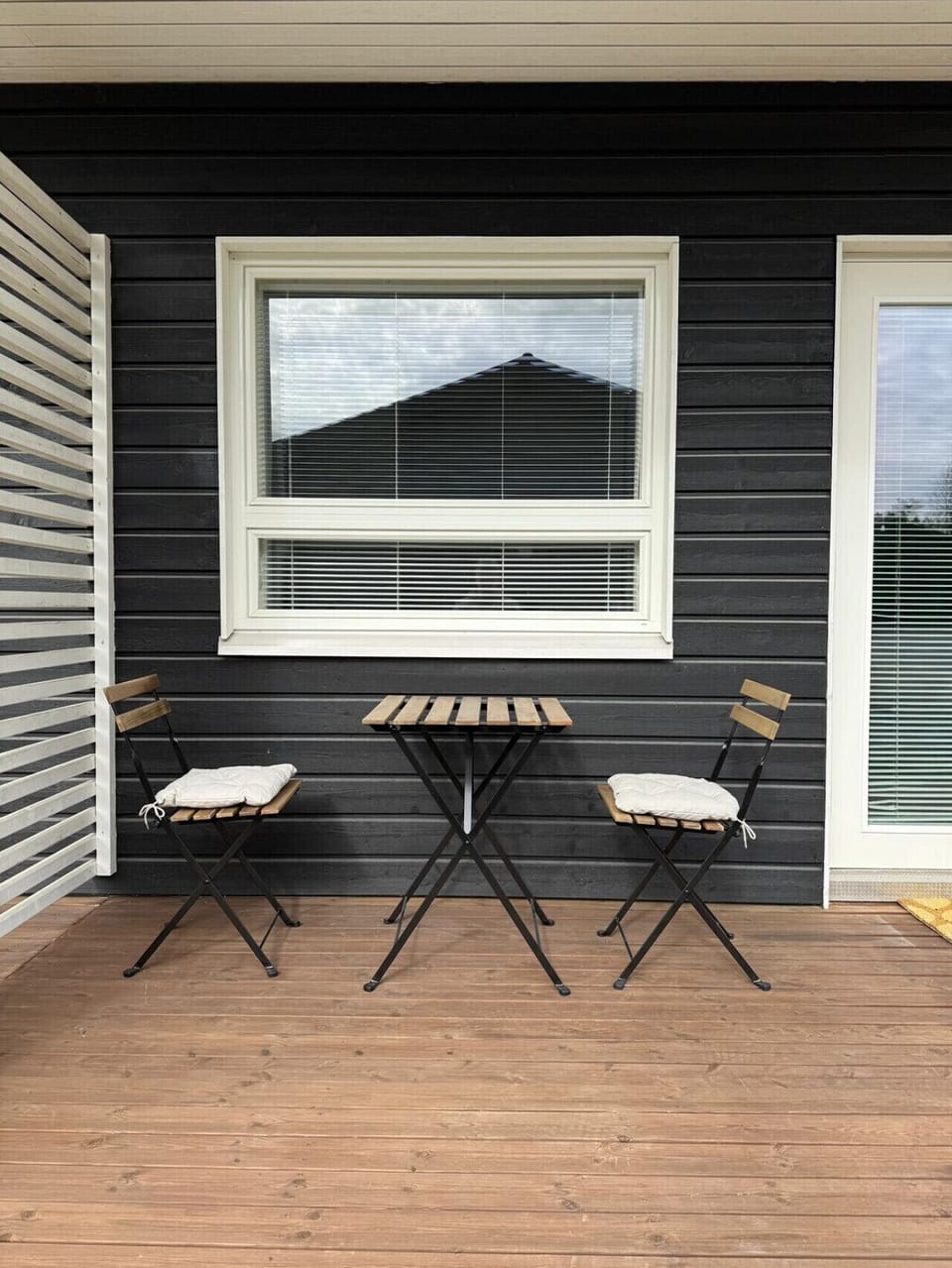 Coffee table at the terrace.