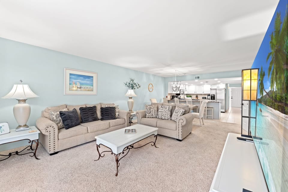 Oceanfront Living Room