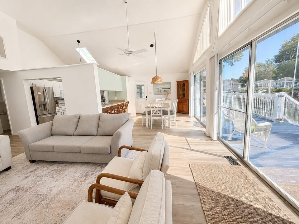 Bright Open Living Room