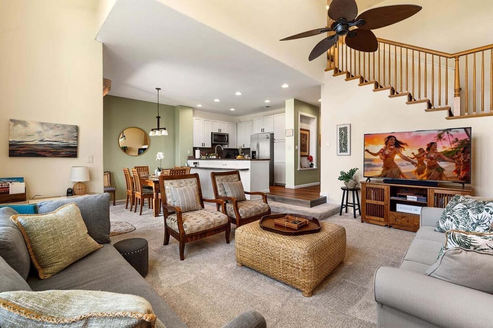 Townhome, 2 Bedrooms | Living area | Smart TV