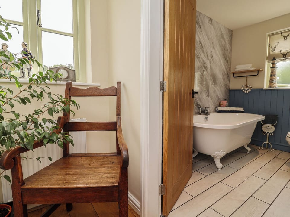 Upstairs at the White Lion Cottage in Llanasa